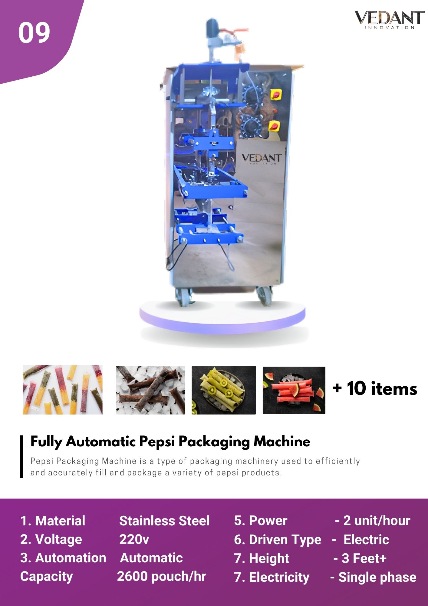 pepsi packing machine