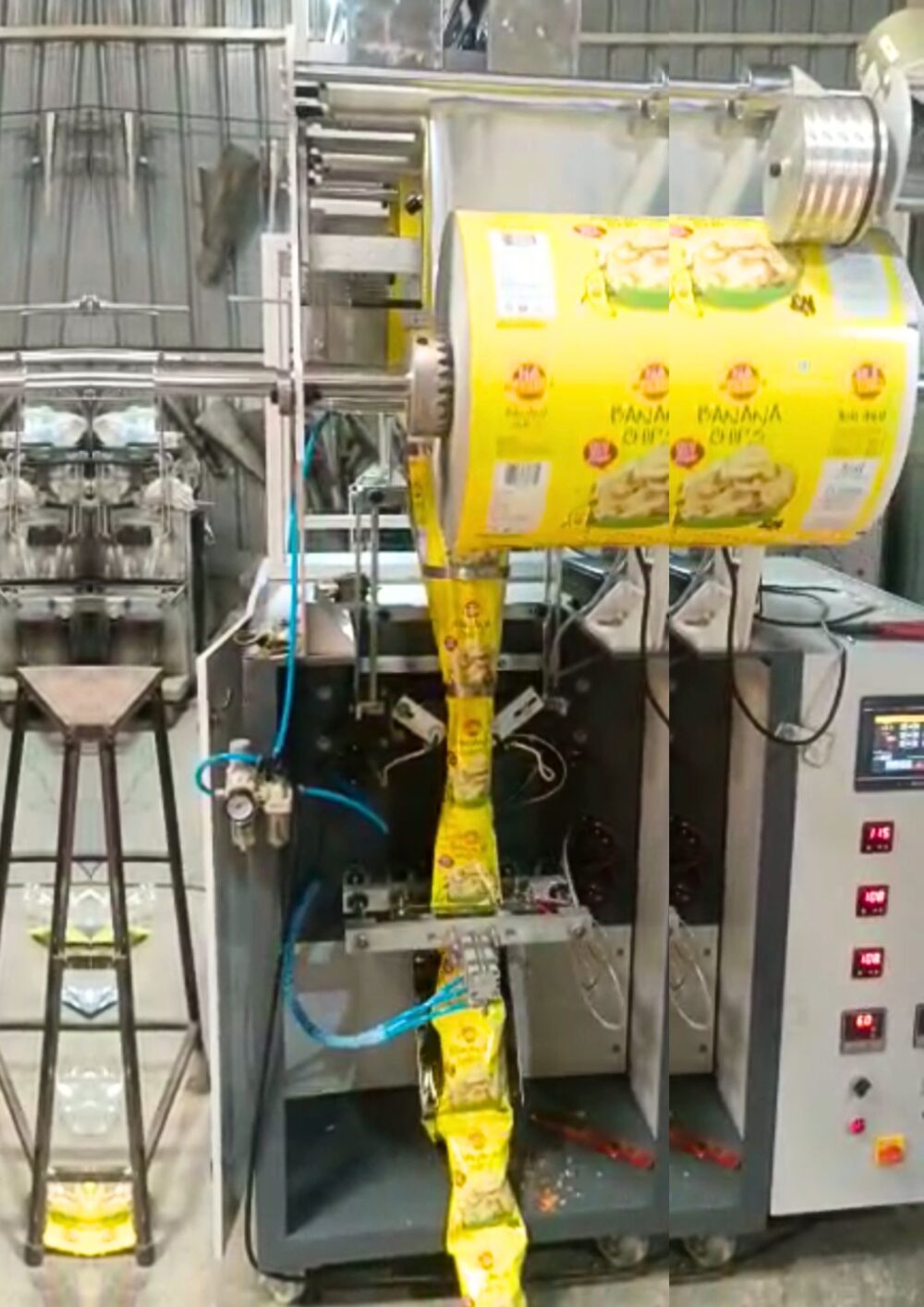 Potato Wafers Packing Machine