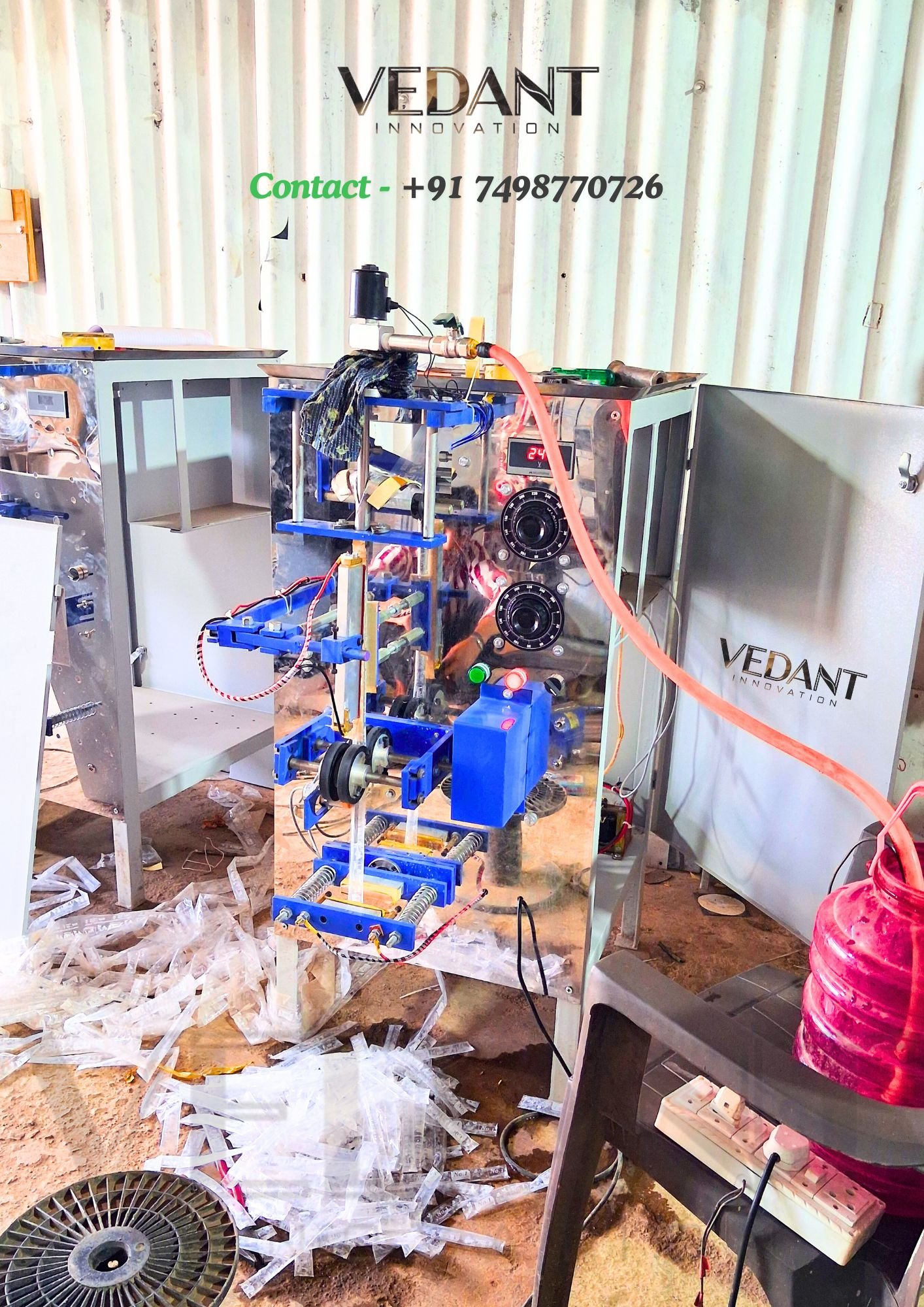 Fully Automatic 1rs Pepsi Pouch Packing Machine